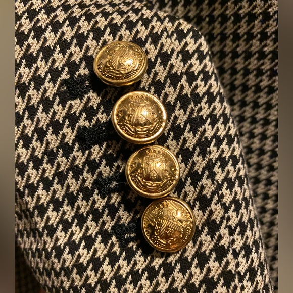 Oversized houndstooth blazer - Picture 4 of 6